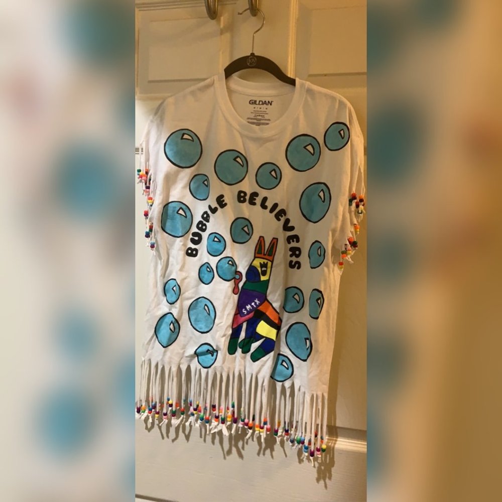 Medium Bubble Believer T-Shirt w/ Beads